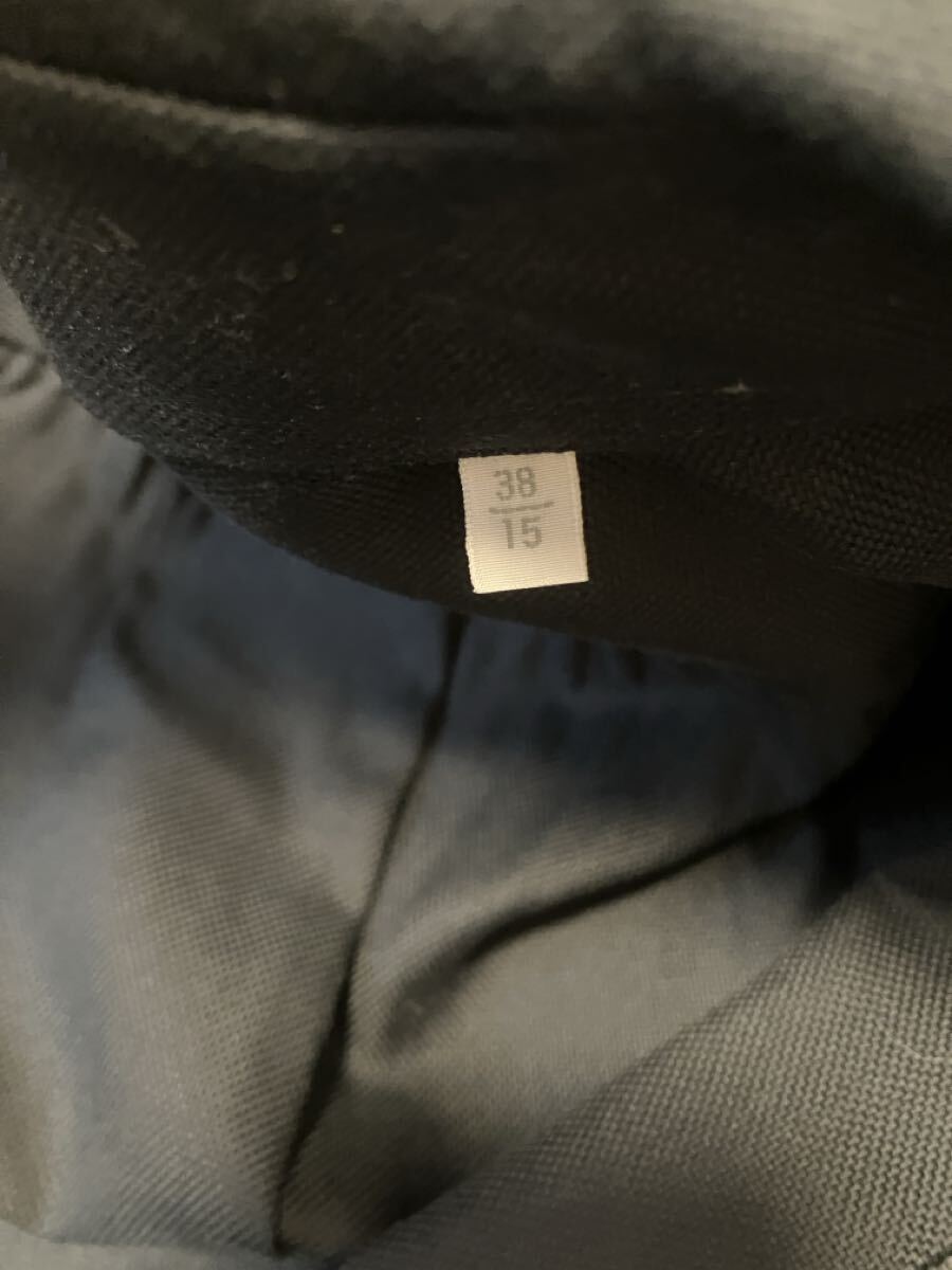 【送料無料】 1回だけ袖通し TOMORROWLAND トゥモローランド ブラック 長袖シャツ ドゥエボットーニ 首回り38cm_画像5