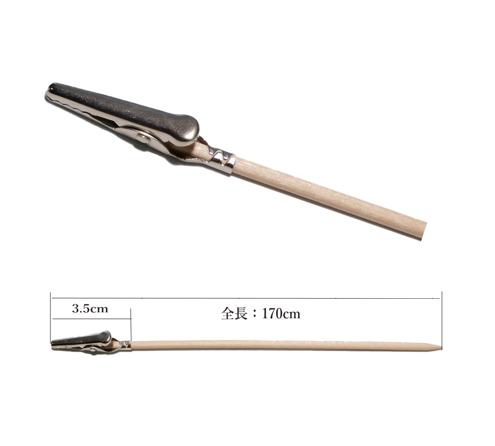 塗装棒 ペイントクリップ棒 20本セット塗装クリップ ホビー用塗装用具 フィギュア塗装用 プラモデル 塗装_画像2