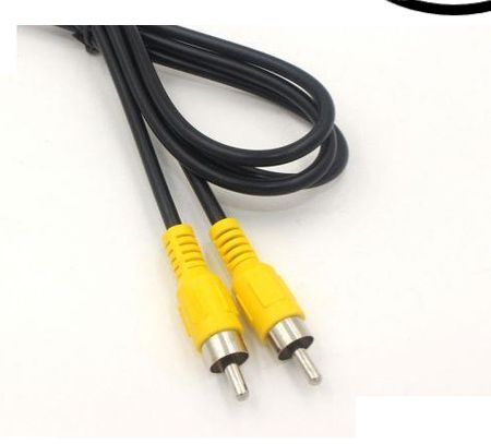 ビデオケーブル 5m RCA映像延長コード 黄色コード_画像2