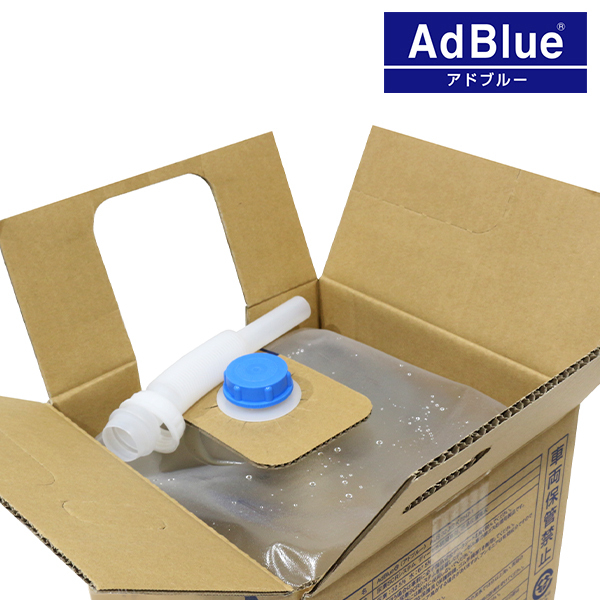 新日本化成 アドブルー ディーゼル車用 排ガス規制対応 高品位尿素水 10L 尿素SCRシステム専用 1個 単品 ADB-10_画像3