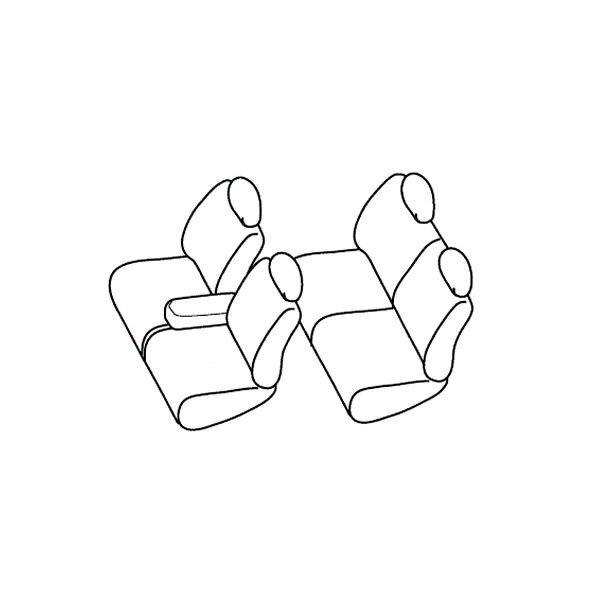 シートカバー フレア MJ34S ブラック パンチング PVCレザーシートカバー H24/8～H29/2 4人乗り 1セット イス カバー 保護 黒 レザー調_画像3