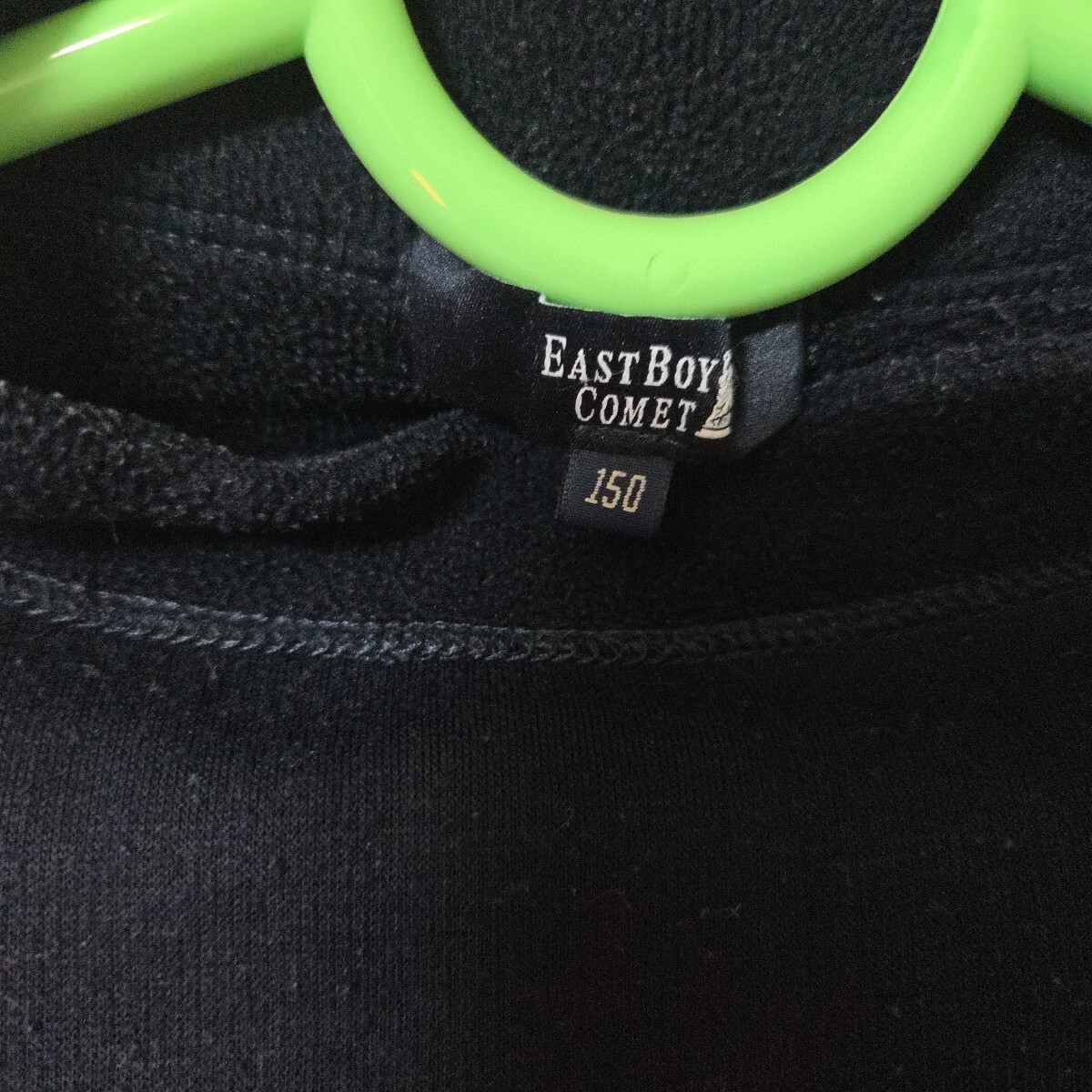 古着即決あり！EASTBOY トレーナー　150cm　ハート　リボン_画像3
