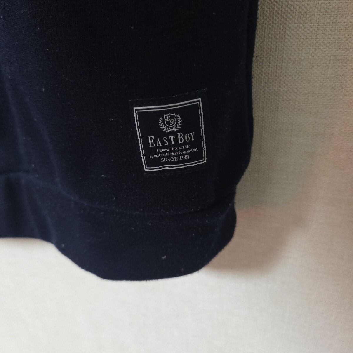 古着即決あり！EASTBOY トレーナー　150cm　ハート　リボン_画像5