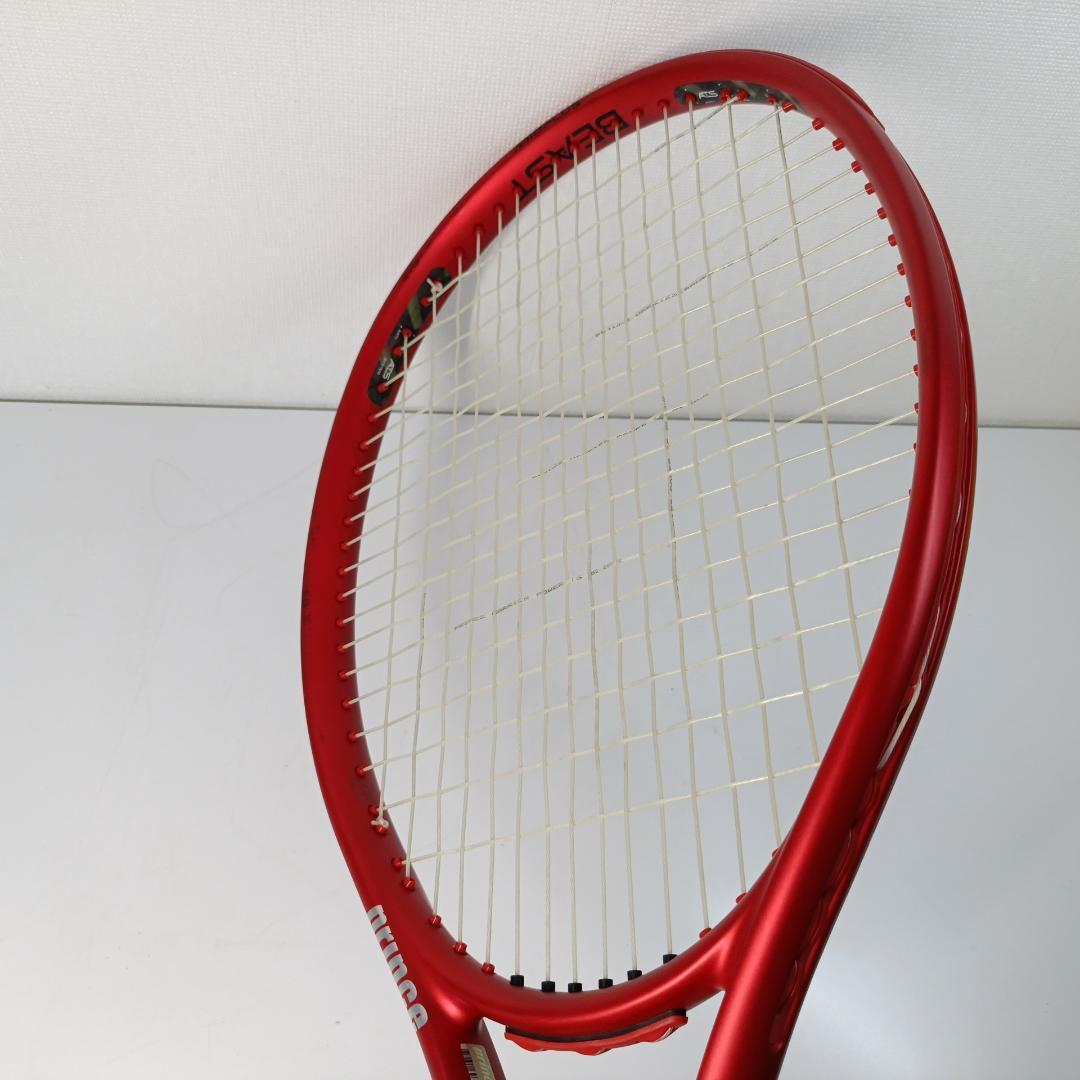 美品 prince BEAST 100 プリンス ビースト 硬式ラケット G2_画像4