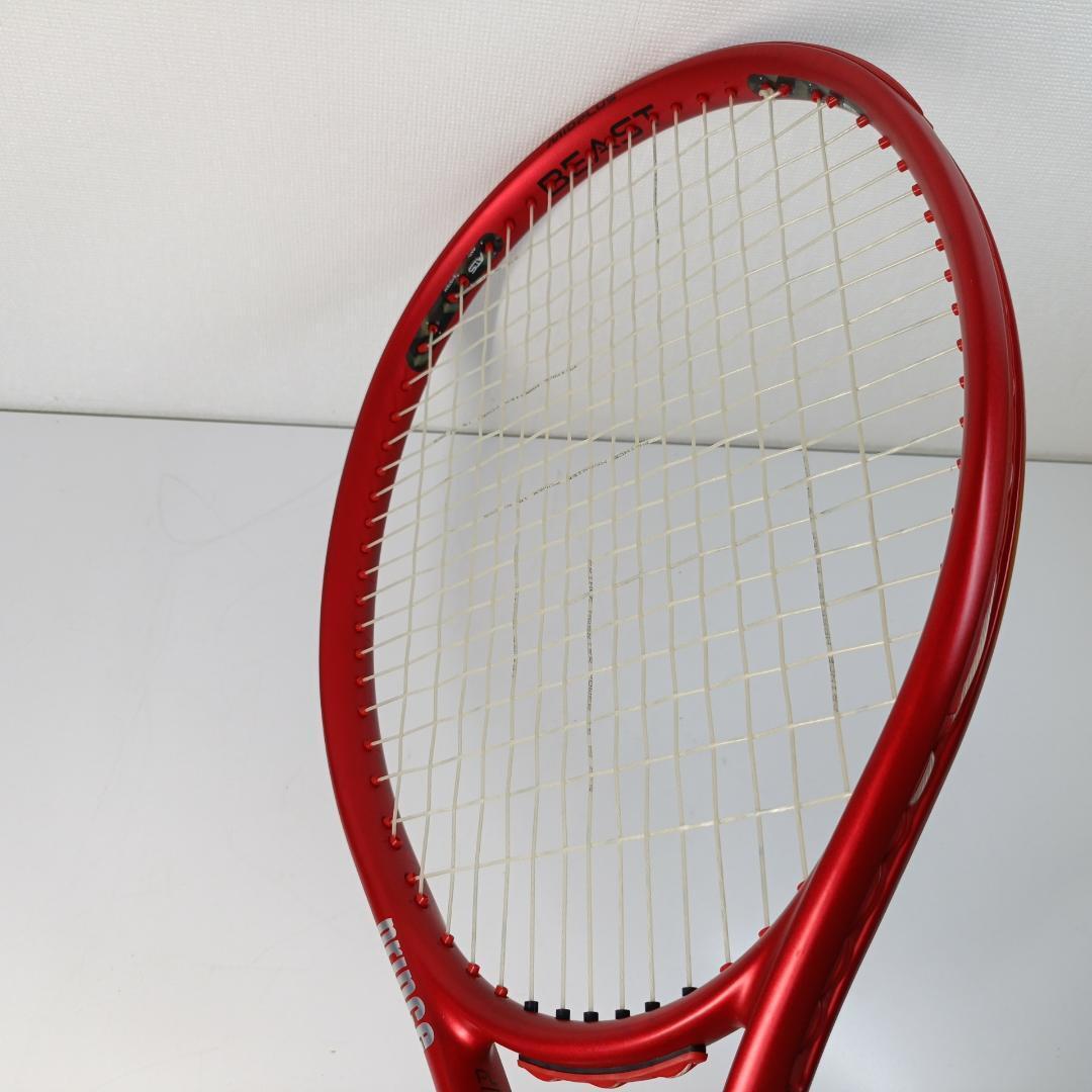 美品 prince BEAST 100 プリンス ビースト 硬式ラケット G2_画像5