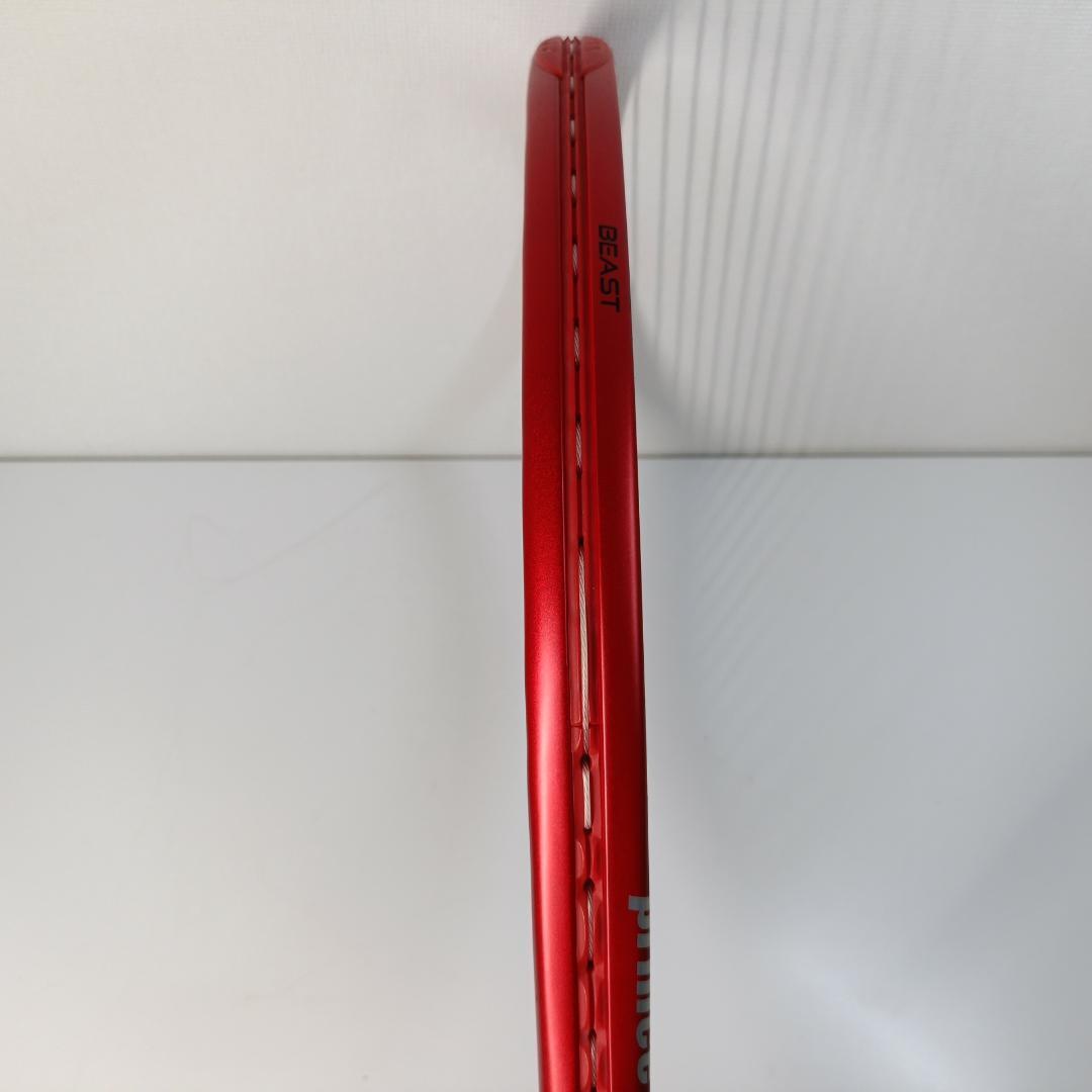 美品 prince BEAST 100 プリンス ビースト 硬式ラケット G2_画像6