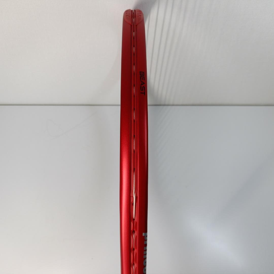 美品 prince BEAST 100 プリンス ビースト 硬式ラケット G2_画像7