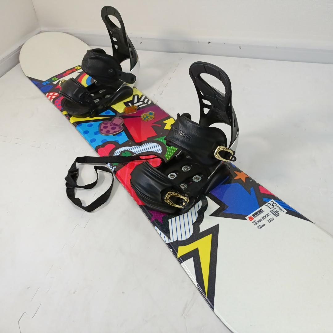 SHERBET スノーボード セット 138cm バインディング付_画像1