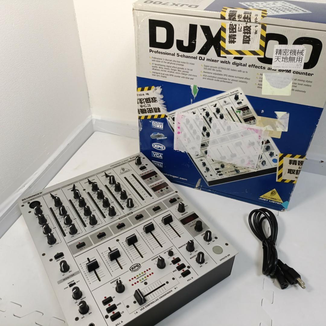BEHRINGER DJX700 べリンガー 5チャンネル DJミキサー_画像1