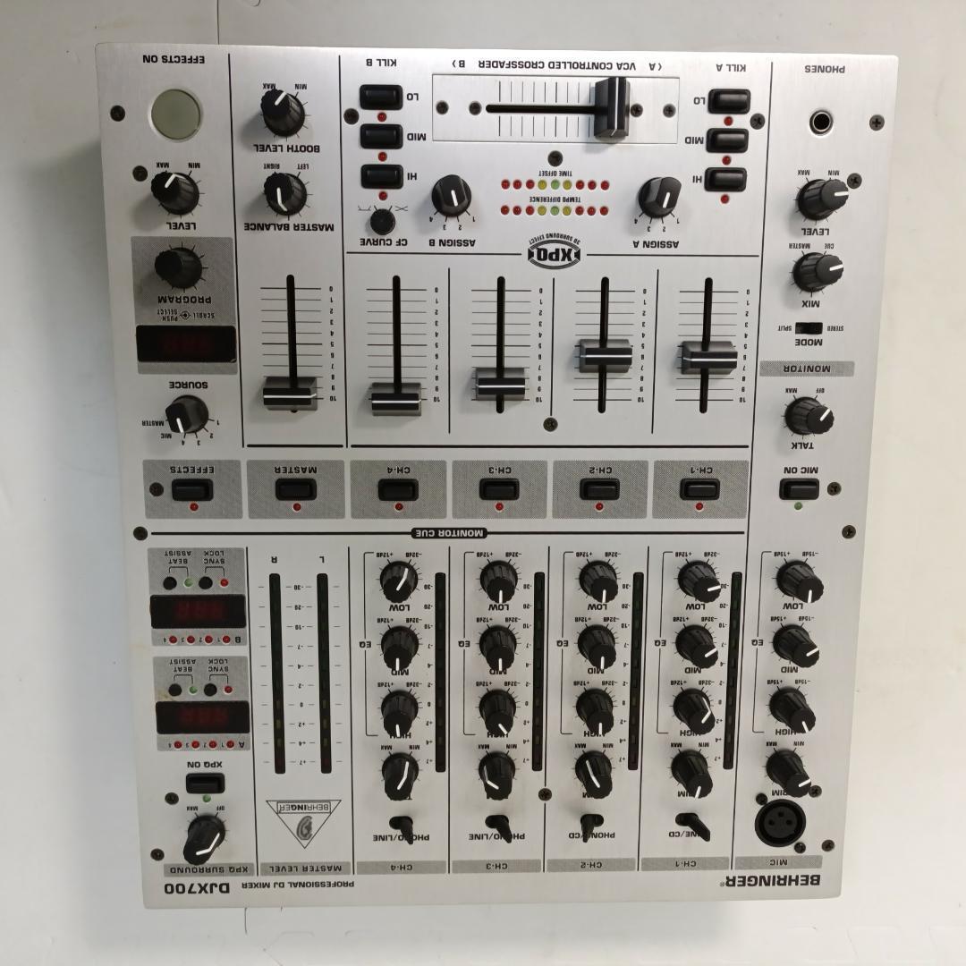 BEHRINGER DJX700 べリンガー 5チャンネル DJミキサー_画像2