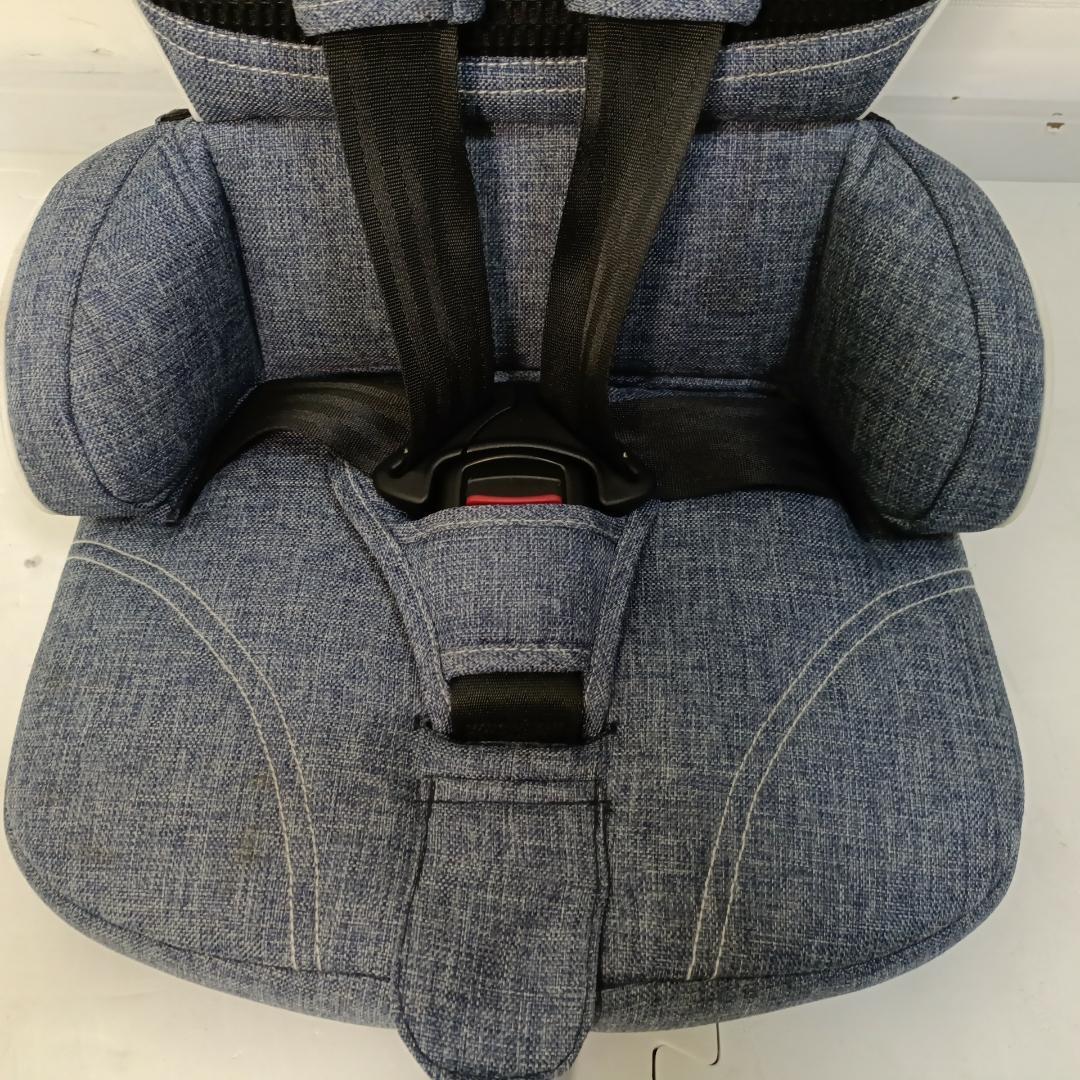 【良品】日本育児 トラベルベスト ECプラス ジュニアシート TV106 デニム_画像4