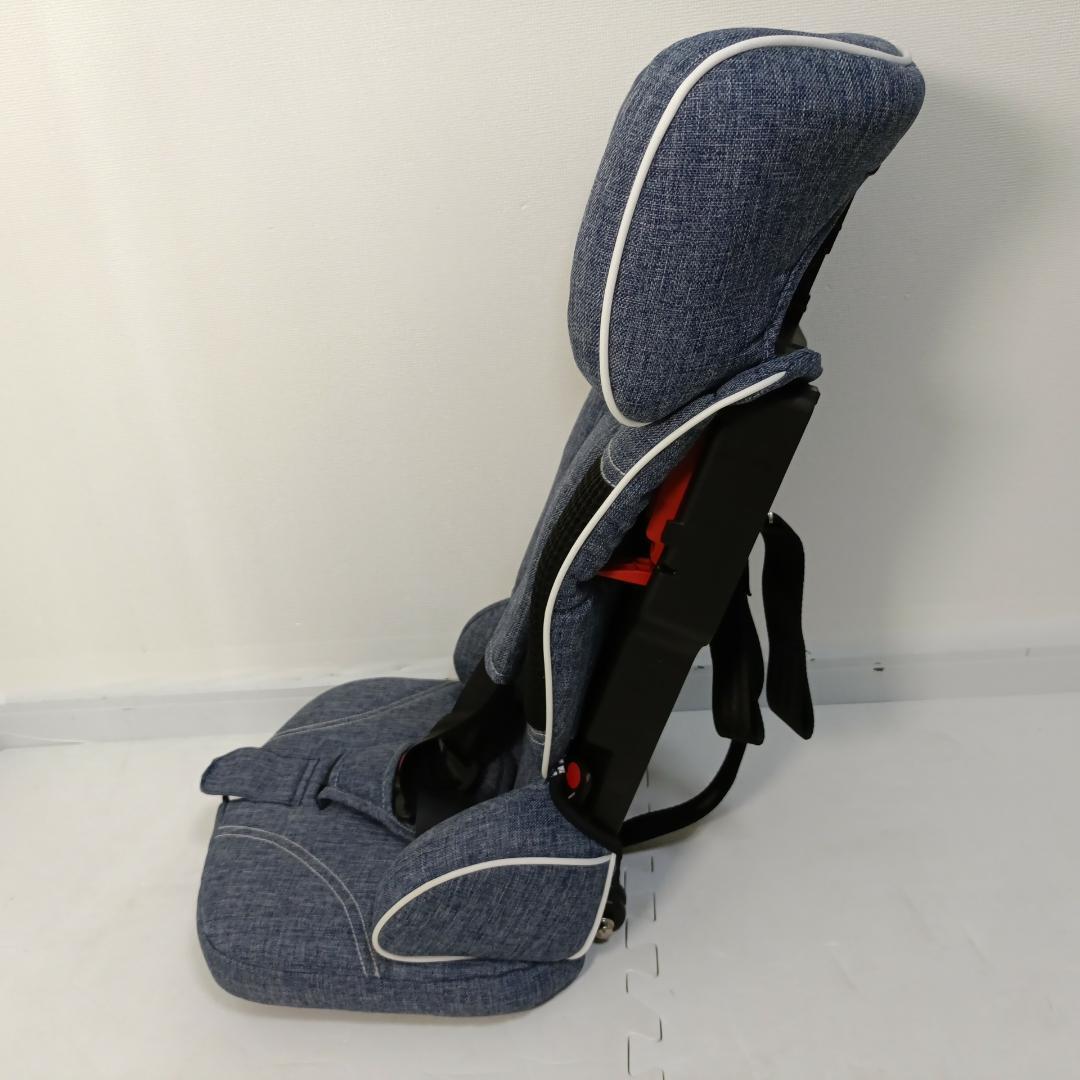 【良品】日本育児 トラベルベスト ECプラス ジュニアシート TV106 デニム_画像6