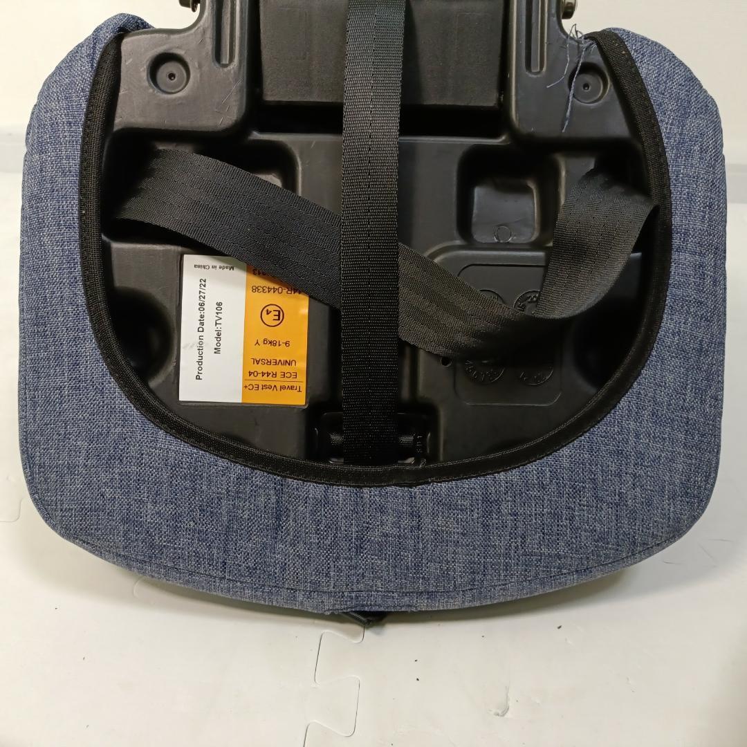 【良品】日本育児 トラベルベスト ECプラス ジュニアシート TV106 デニム_画像8