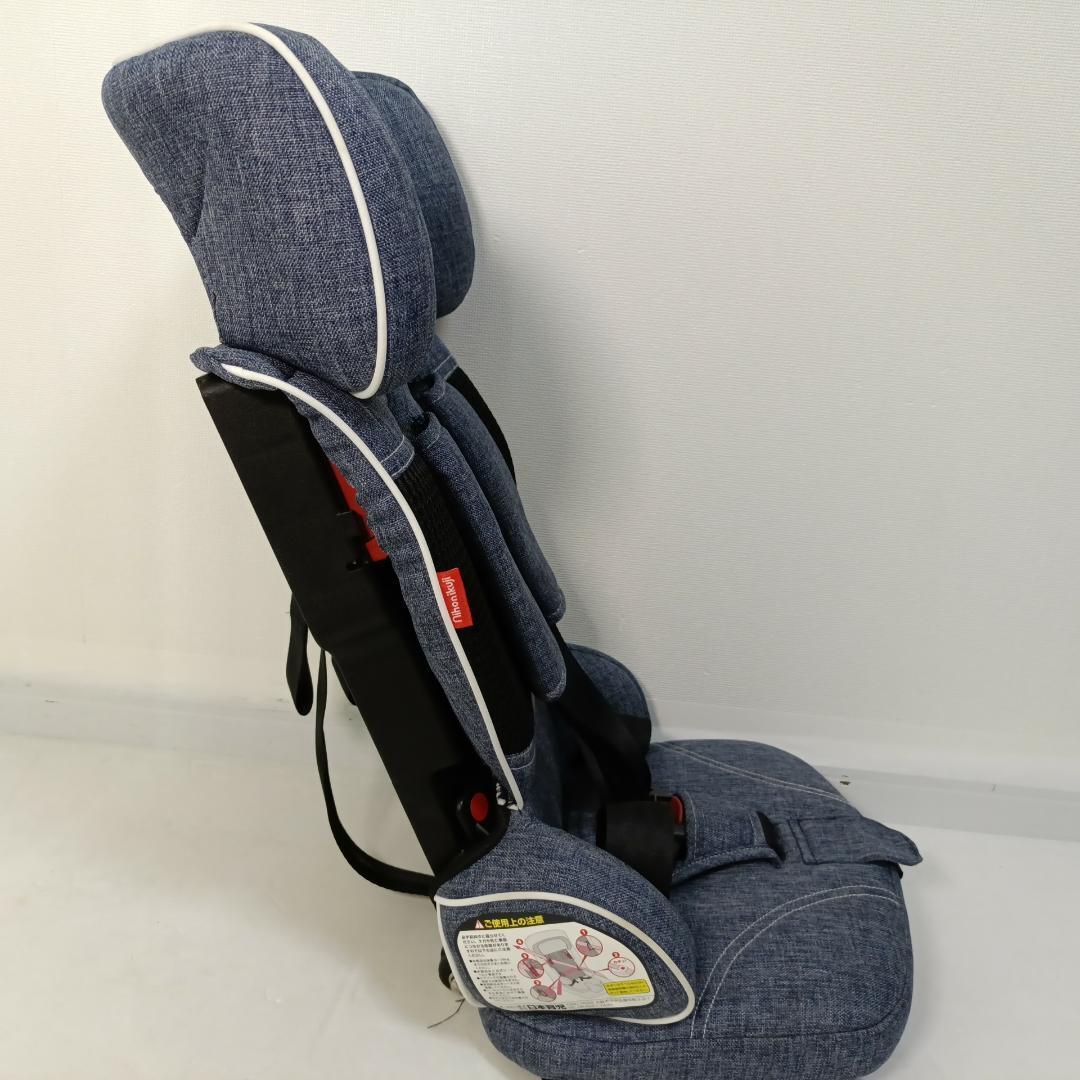 【良品】日本育児 トラベルベスト ECプラス ジュニアシート TV106 デニム_画像10