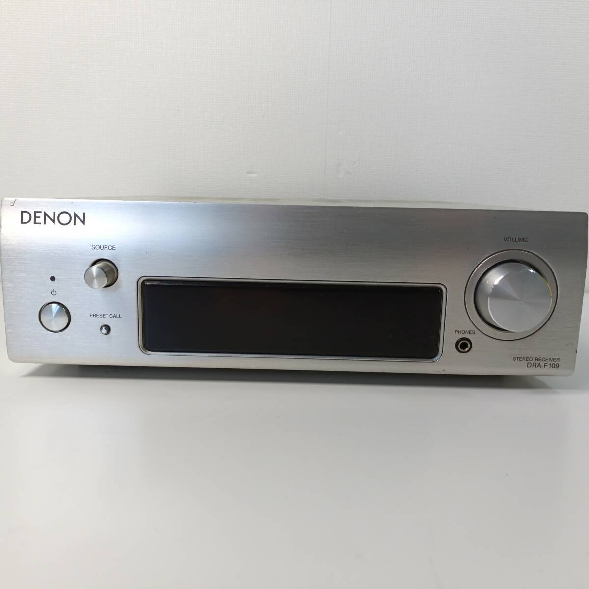 DENON DRA-F109 デノン 高音質 フルデジタル レシーバーアンプ 中古 匿名配送 現状品 通電OK アンプ プリメインアンプ_画像3
