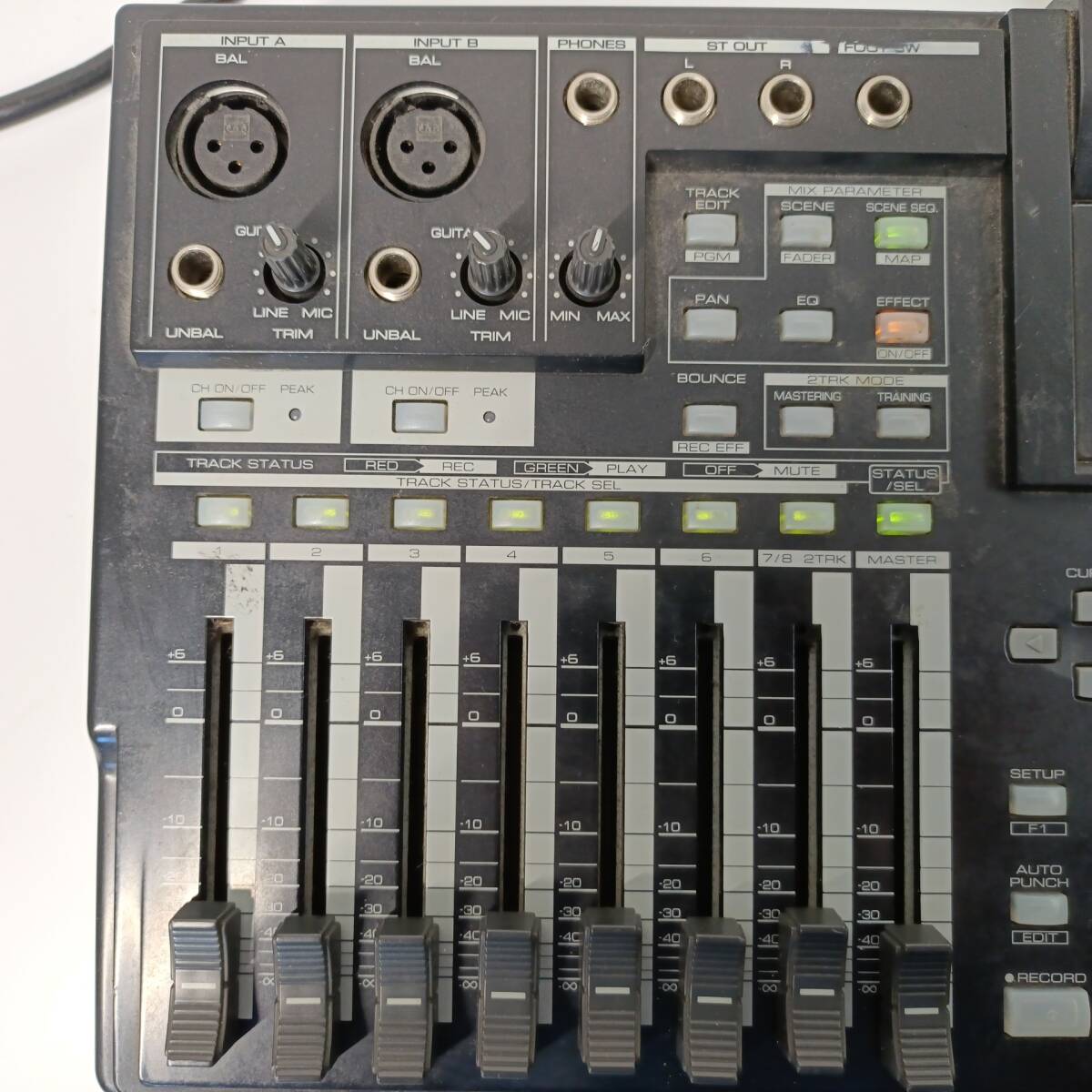 FOSTEX VF-80EX マルチトラックレコーダー フォステクス 中古 匿名配送 現状品 通電OK デジタルマルチトラッカー_画像3