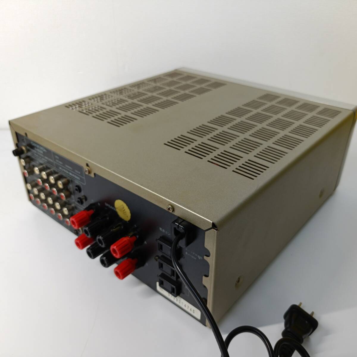 ONKYO オンキョー INTEGRATED STEREO AMPLIFIER A-922M プリメインアンプ 中古 匿名配送 通電確認済み 通電OK 現状品_画像5