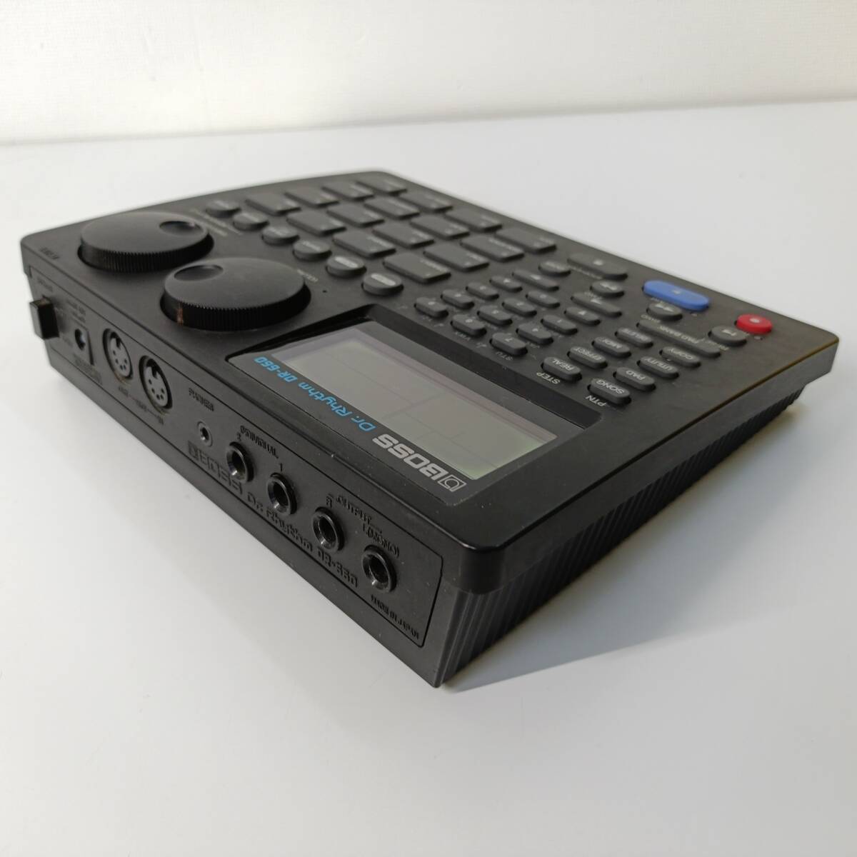 BOSS ボス リズムマシン DR-660 Dr.Rhythm 器材 本体 アダプター 取扱説明書付き 音楽 ミュージシャン 中古 匿名配送 現状品 通電OK_画像5