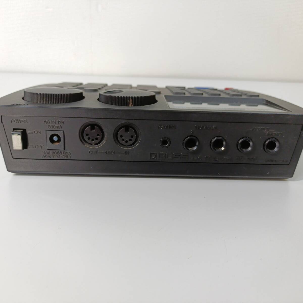 BOSS ボス リズムマシン DR-660 Dr.Rhythm 器材 本体 アダプター 取扱説明書付き 音楽 ミュージシャン 中古 匿名配送 現状品 通電OK_画像6