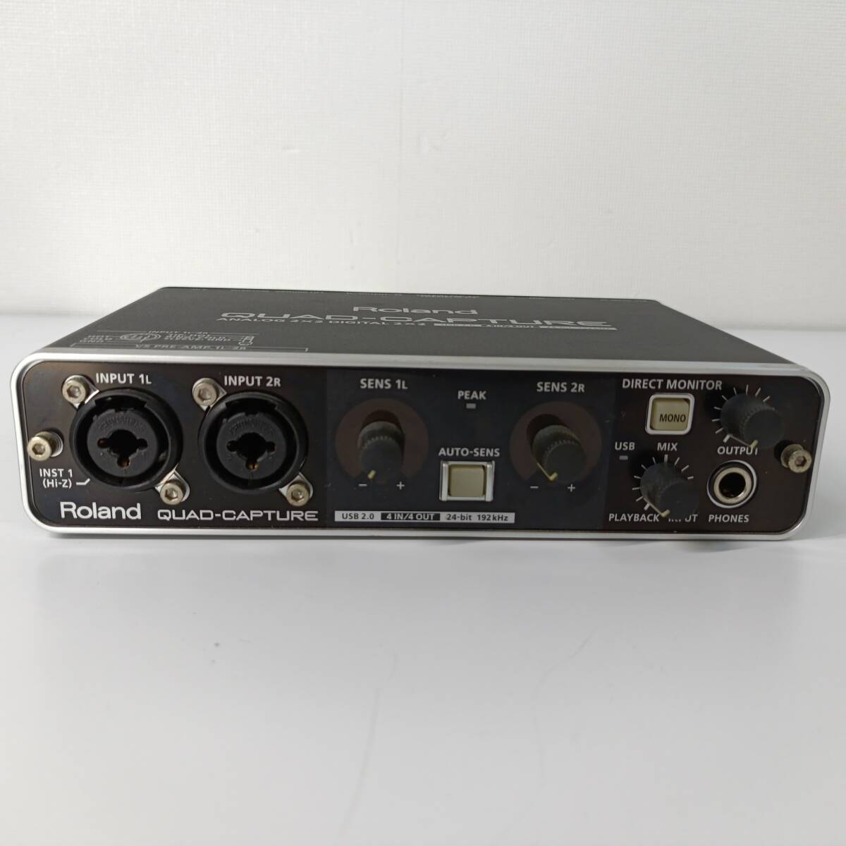 Roland ローランド オーディオインターフェイス QUAD-CAPTURE UA-55 中古 匿名配送 現状品_画像2