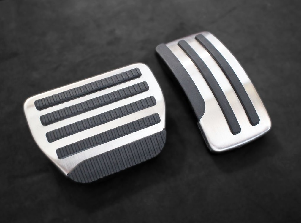 日産 NISSAN エクストレイル デュアリス ムラーノ エルグランド ティアナ ペダル ペダルカバー アクセル ブレーキ ペダルセット_画像3