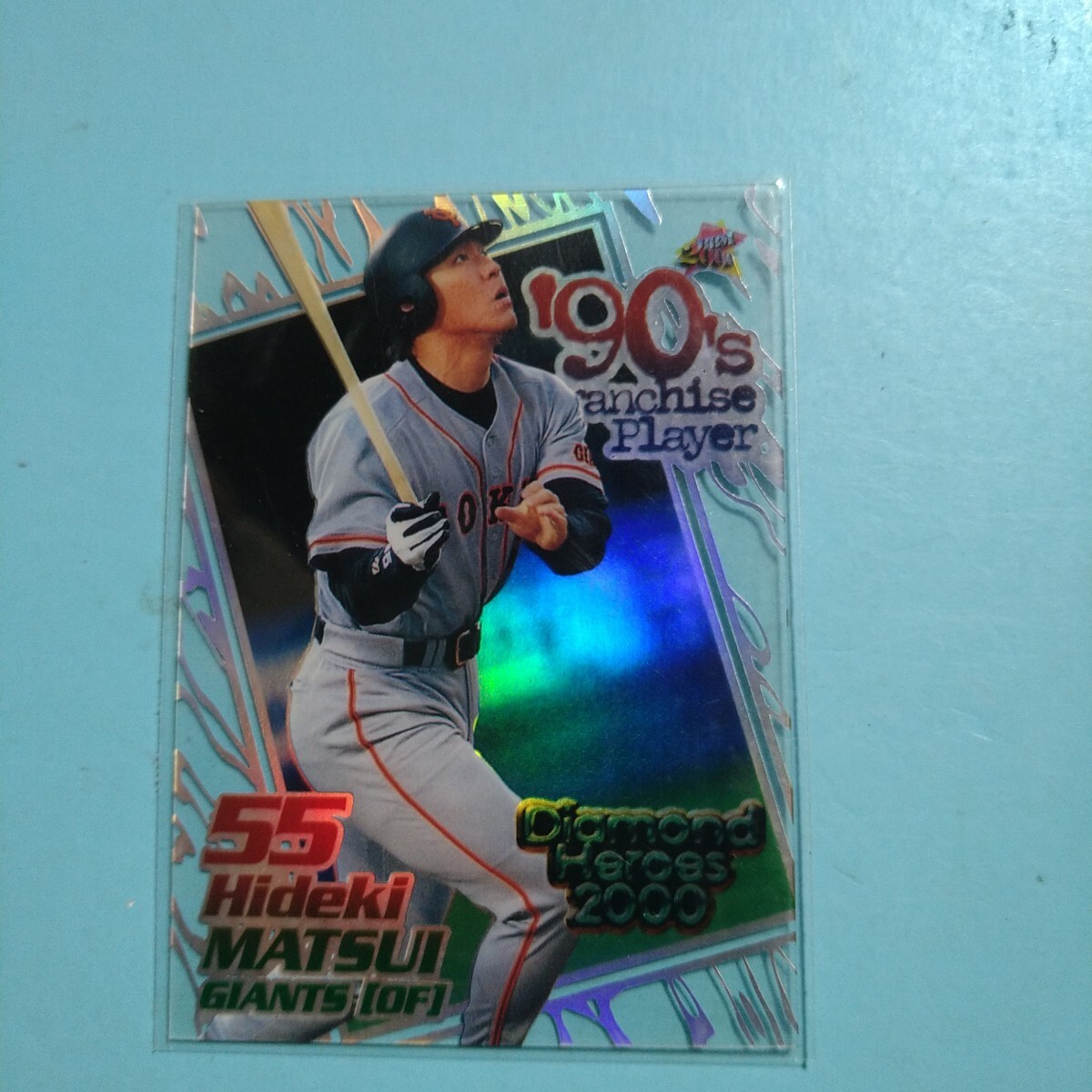 2000 BBM DH 松井秀喜 F16 巨人_画像1