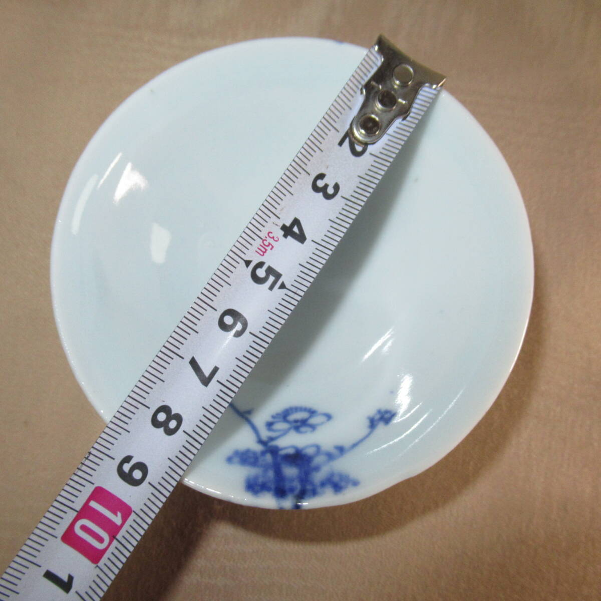 京焼　蓋つき小鉢5客　箱無/ユーズド　経年品_画像5