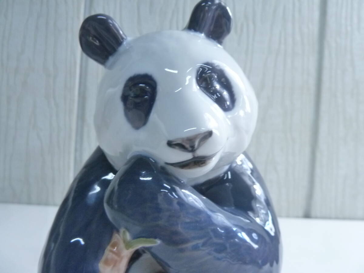 ☆彡ロイヤルコペンハーゲン　パンダ　フィギュリン　オブジェ　人形　陶器　置物　飾り　中古品☆彡_画像7