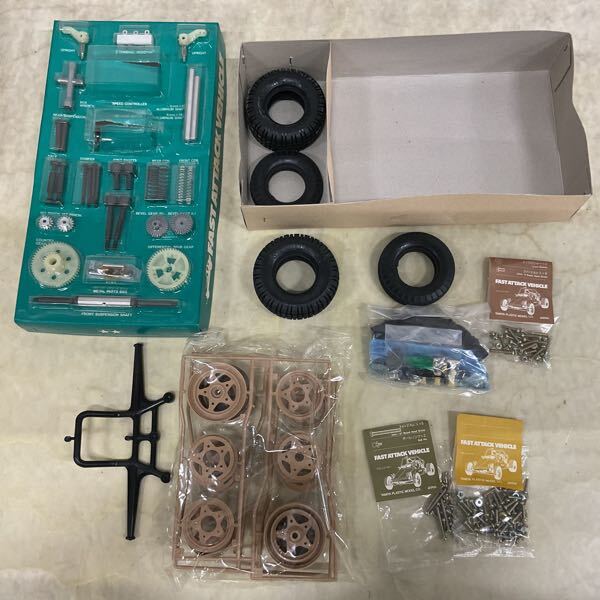 1 иен ~ Junk Tamiya 1/10 электрический RC off-road машина attack * Buggy 