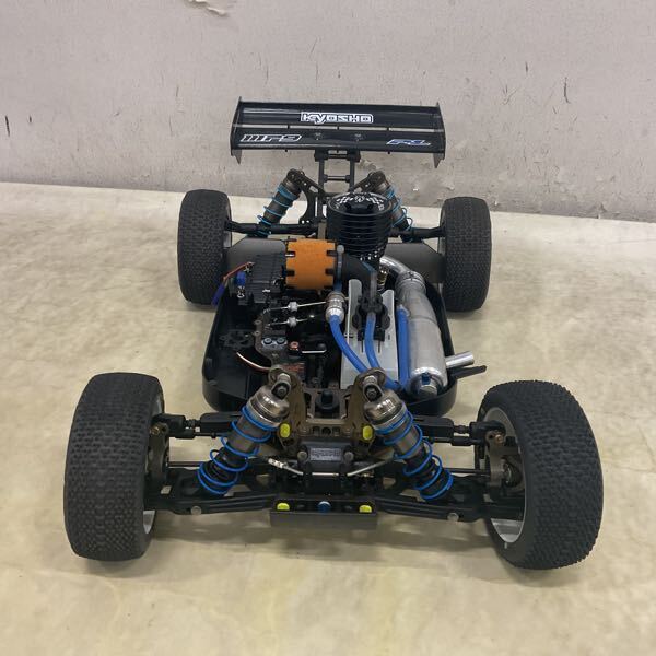 1 иен ~ Junk RC машина с радиоуправлением шасси,O.S.MAX VZ-B V-SecII двигатель, Futaba BLS 352, RX 442DS др. 