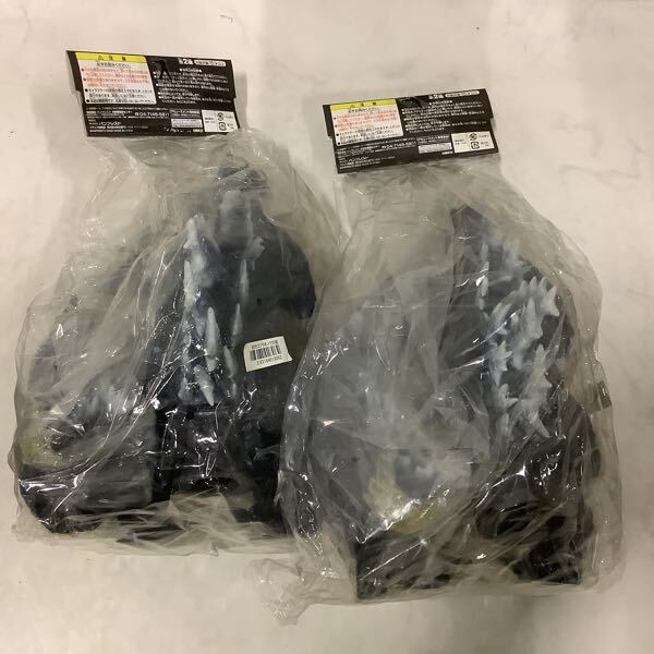 1 иен ~ нераспечатанный Godzilla sake .... прототип сборный первое поколение Godzilla большой размер sofvi фигурка все 2 вид монохромный версия, цвет версия 