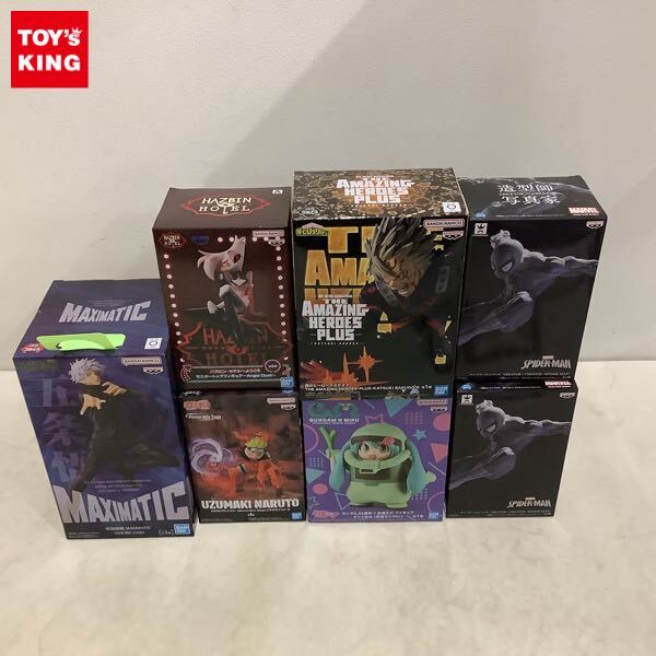 1円〜 未開封 呪術廻戦等 MAXIMATIC 五条 悟 THE AMAZING HEROES PLUS 爆豪 勝己 III 他_画像1