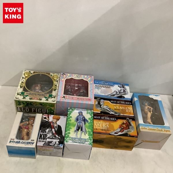 1円〜 未開封 リゼロ Happy Birthday REM & RAM! A賞 レムとラムのフィギュア、エヴァ新劇場版 シート・オブ・ソウル 綾波レイ他_画像1