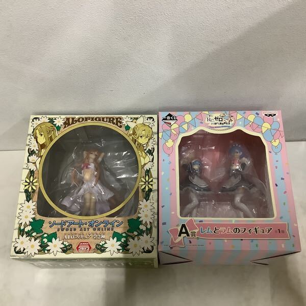 1円〜 未開封 リゼロ Happy Birthday REM & RAM! A賞 レムとラムのフィギュア、エヴァ新劇場版 シート・オブ・ソウル 綾波レイ他_画像3