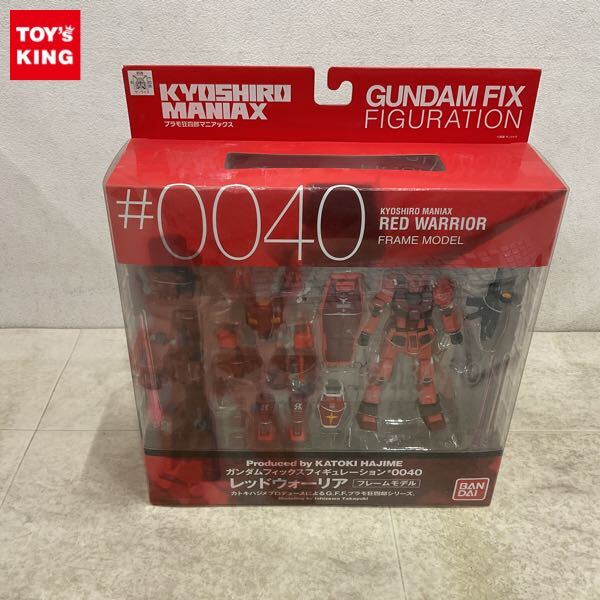 1円〜 未開封 GUNDAM FIX FIGURATION/GFF #0040 プラモ狂四郎マニアックス レッドウォーリア フレームモデル_画像1