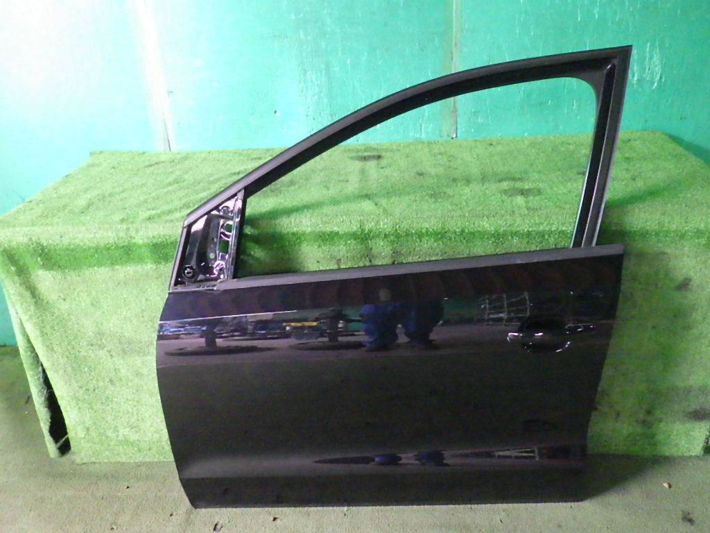 VWポロ[6RCBZ]フロント左ドア(ロック)レギュレーター LC9X黒_画像1