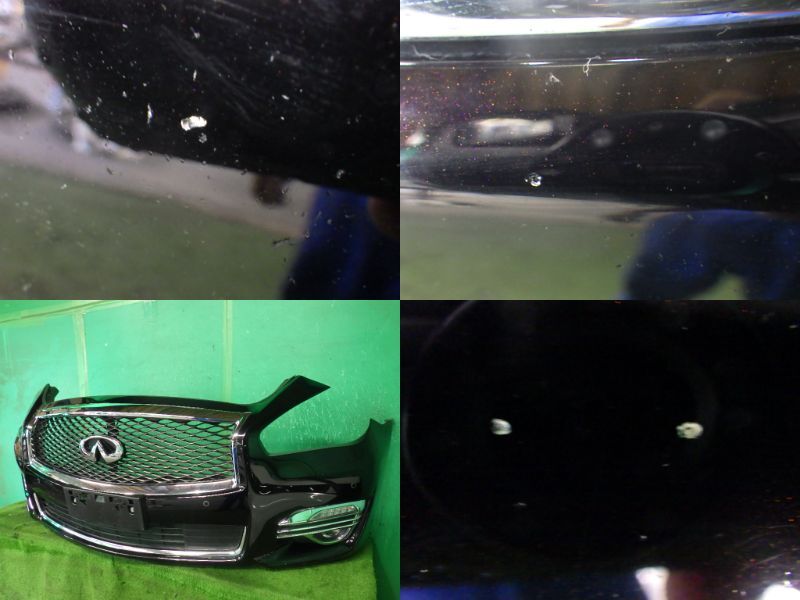 フーガVIP[HY51後期]フロントバンパー GAC黒 カメラ付グリル_画像7