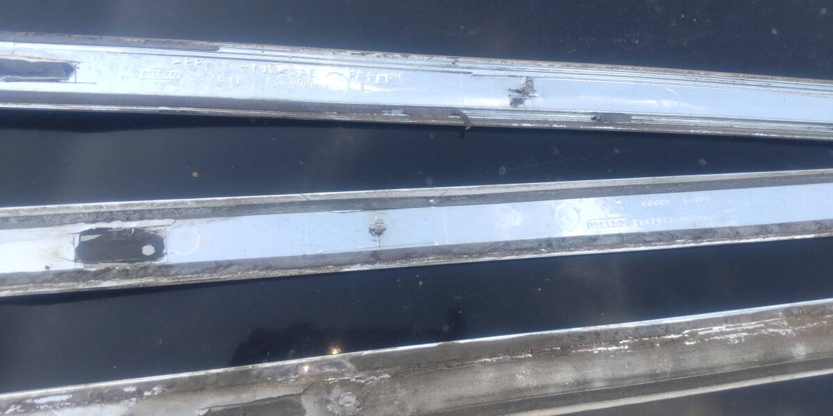 y34 グロリア メッキモール MY34 HY34 純正？_画像7