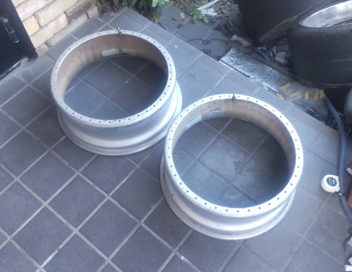 18インチ work エクイップ インナーリム 6.5jj ？ ワーク equip_画像1