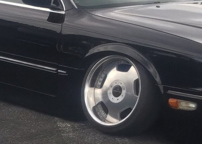 18インチ work ユーロライン 114.3 4穴 5穴 マルチ 8.5jj+20 2本 ワーク EUROLINE 塗装剥離_画像10