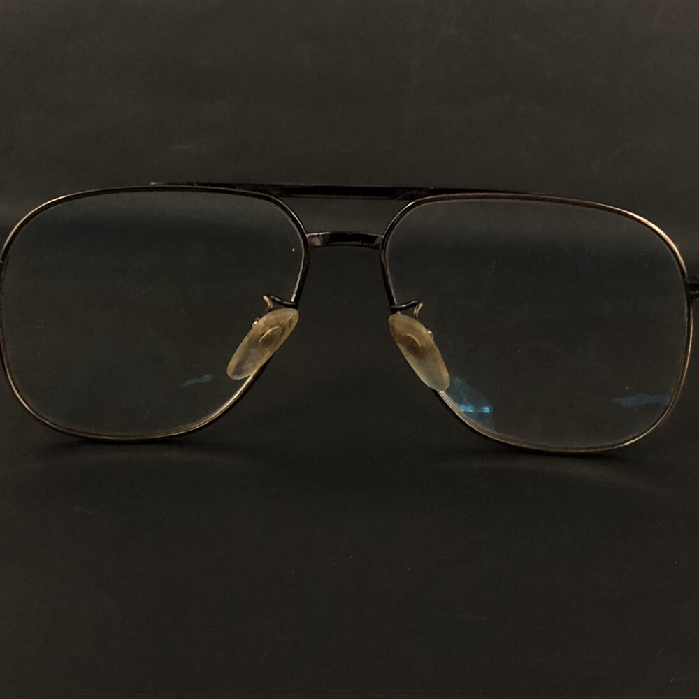 1円 Burberrys バーバリー ロゴ 359S チタン製 ダブルフリッジ 眼鏡 メガネ 度入り アイウェア　ブラウン　/ZX2267_画像9