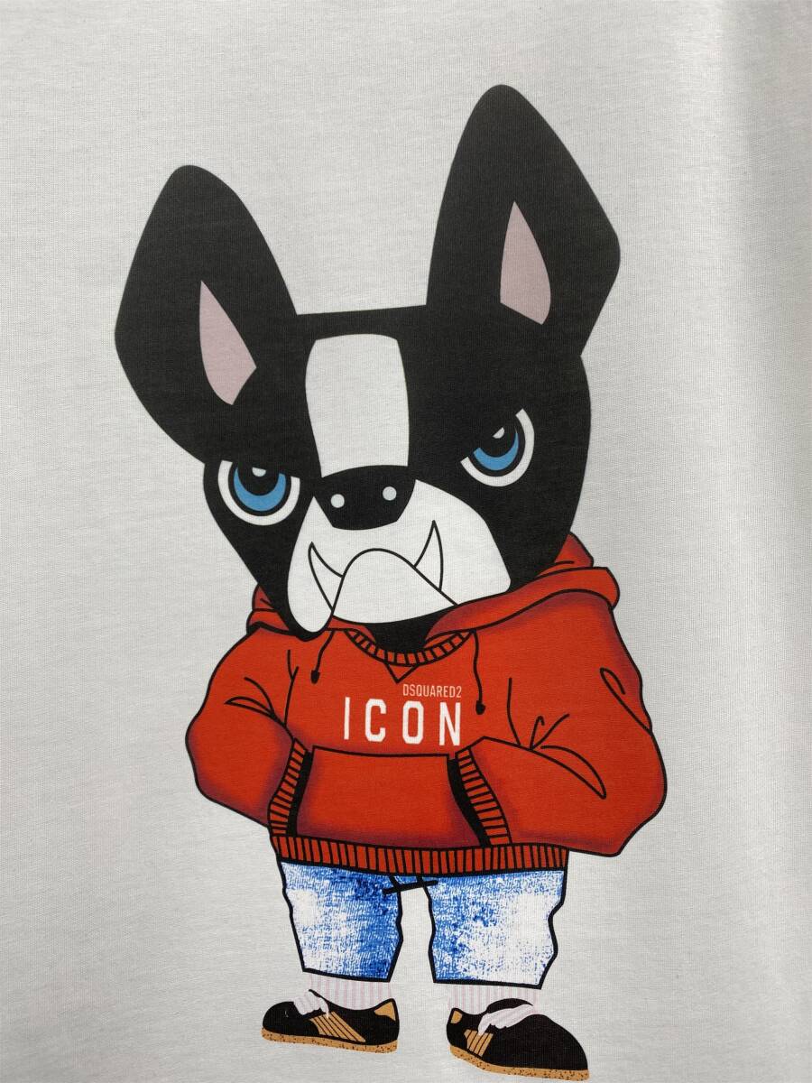 未使用 DSQUARED2 サイズL ディースクエアード Tシャツ 半袖Tシャツ DT024_画像2