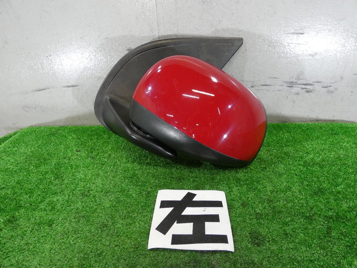 251504 H28年 フィアット パンダ(ABA-13909) 純正 ドアミラー 左右セット 赤色 [3D502]_画像6