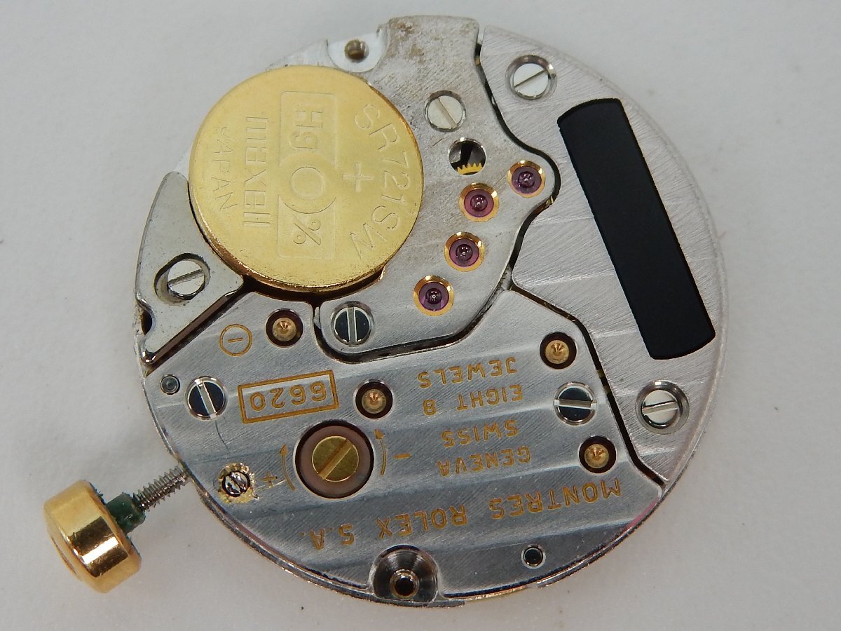ROLEX ロレックス チェリーニ ムーブメント クォーツ Cal 6620 ジャンク 1_画像7