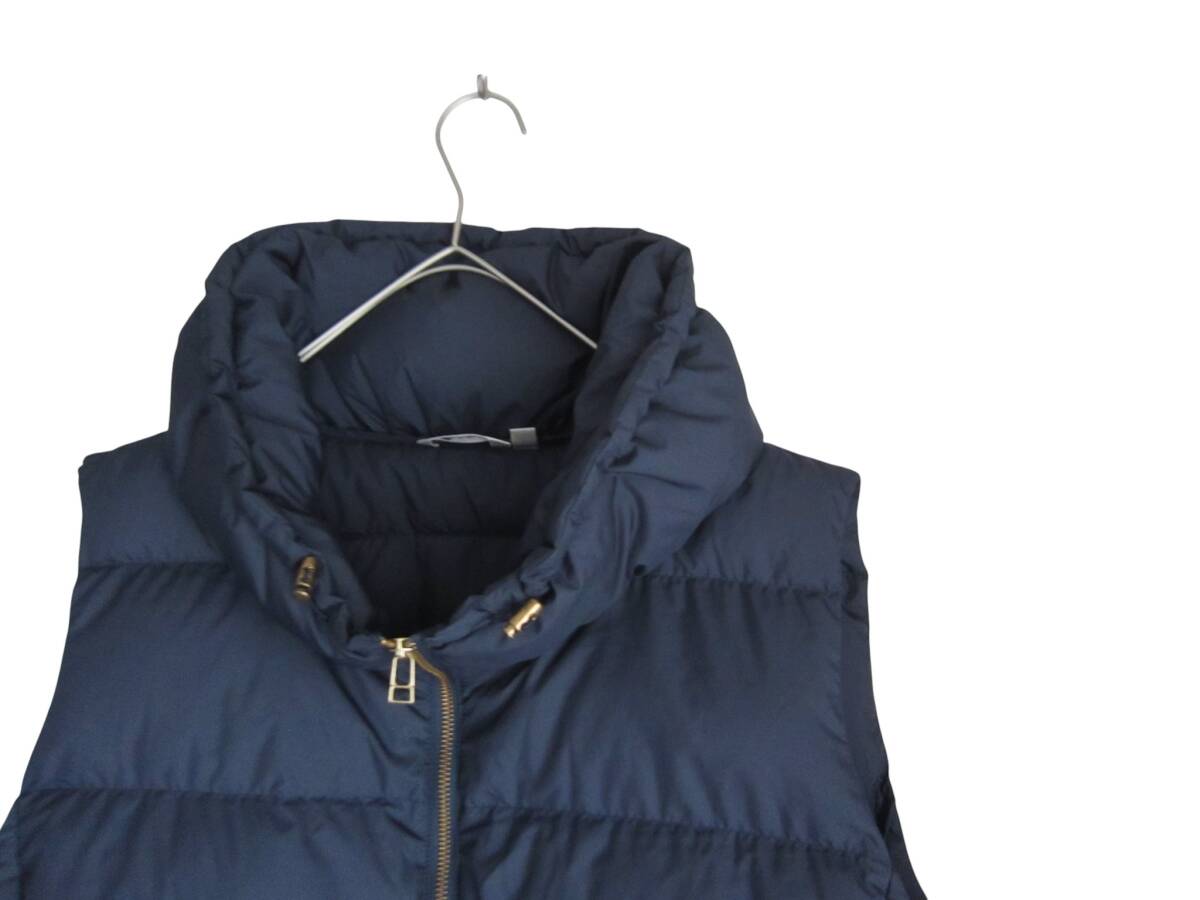 送料無料　1101　美品　【4L】　ネイビー　ノースリーダウンジャケット　ダウン90％　大きいサイズ　ゆうパケットプラス_画像3