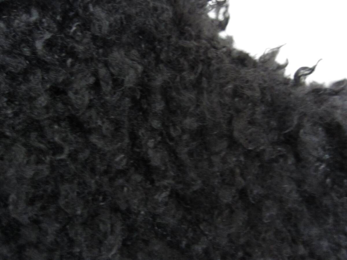 送料無料　1103　新品　【4L】　～5L着用可　ブラック　ふわもこ　ノースリー　ジャケット　大きいサイズ　レターパックプラス_画像5