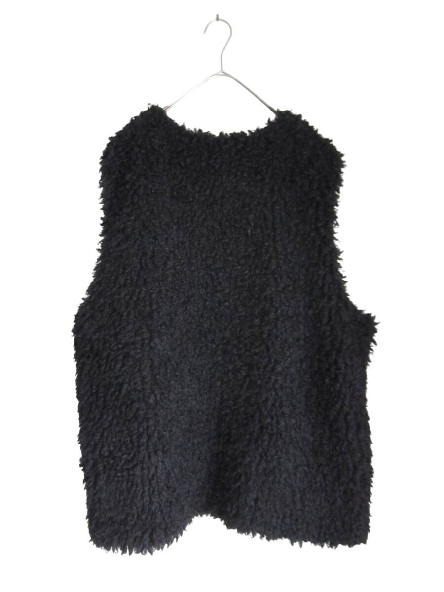 送料無料　1103　新品　【4L】　～5L着用可　ブラック　ふわもこ　ノースリー　ジャケット　大きいサイズ　レターパックプラス_画像6