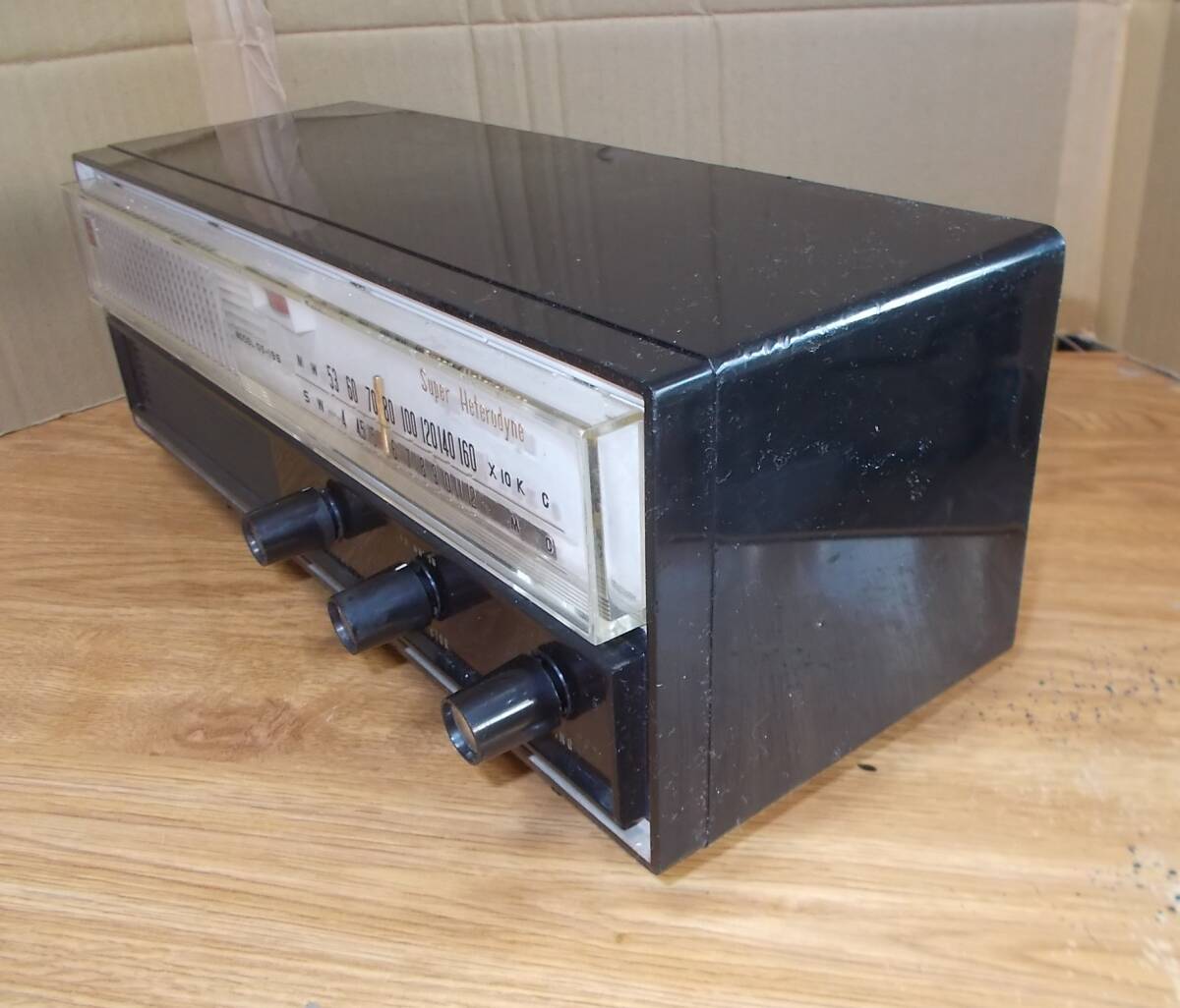 ONKYO вакуумная трубка радио OS-195 внешний вход есть обслуживание товар, ветчина звук меры завершено #AH