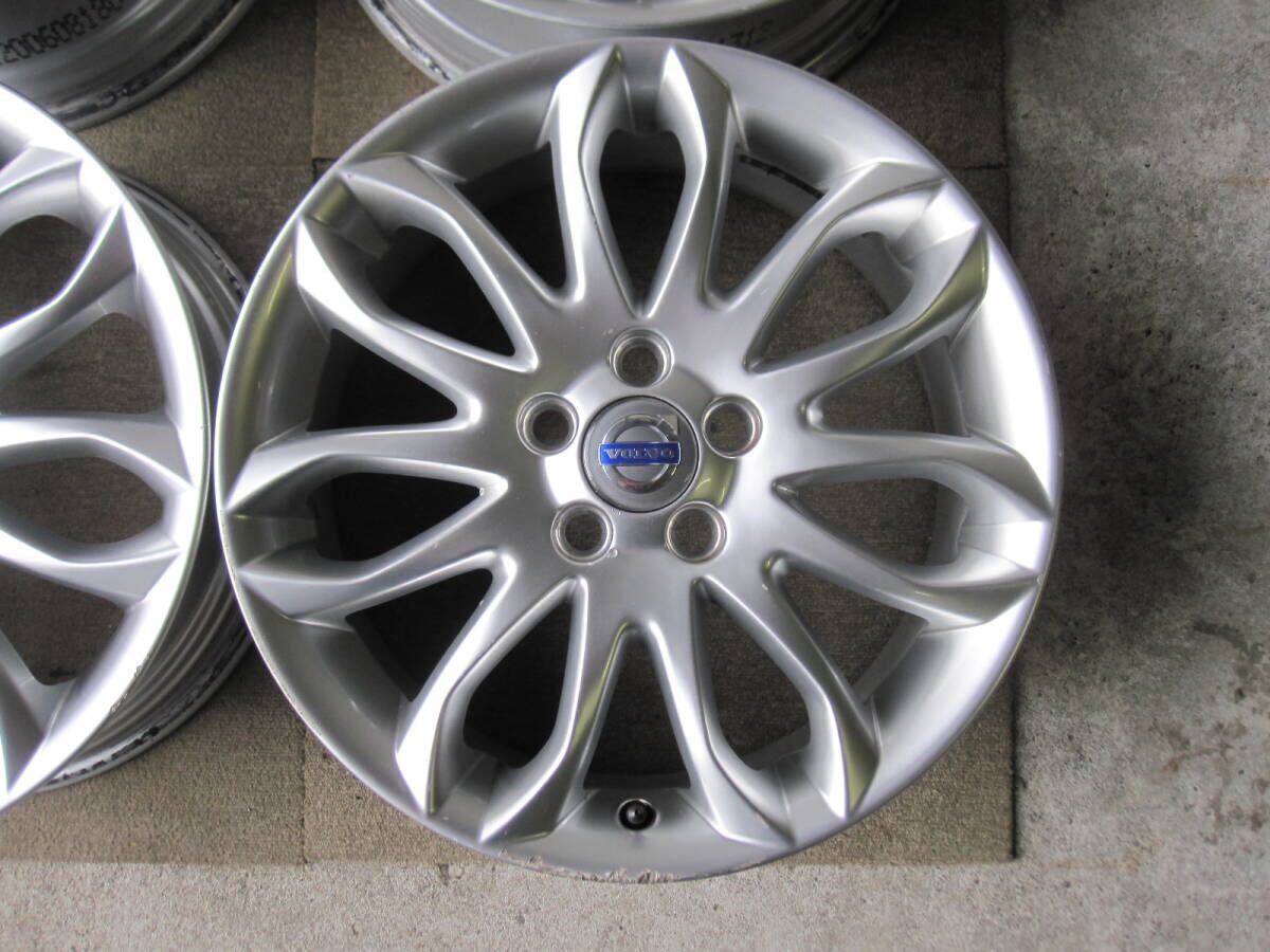VOLVO ボルボ C30 純正 17インチ アルミホイール 17x7J +52.5 5H 108 ハブ径 63mm 品番 30647837 4本 札幌 手渡無料 _画像2