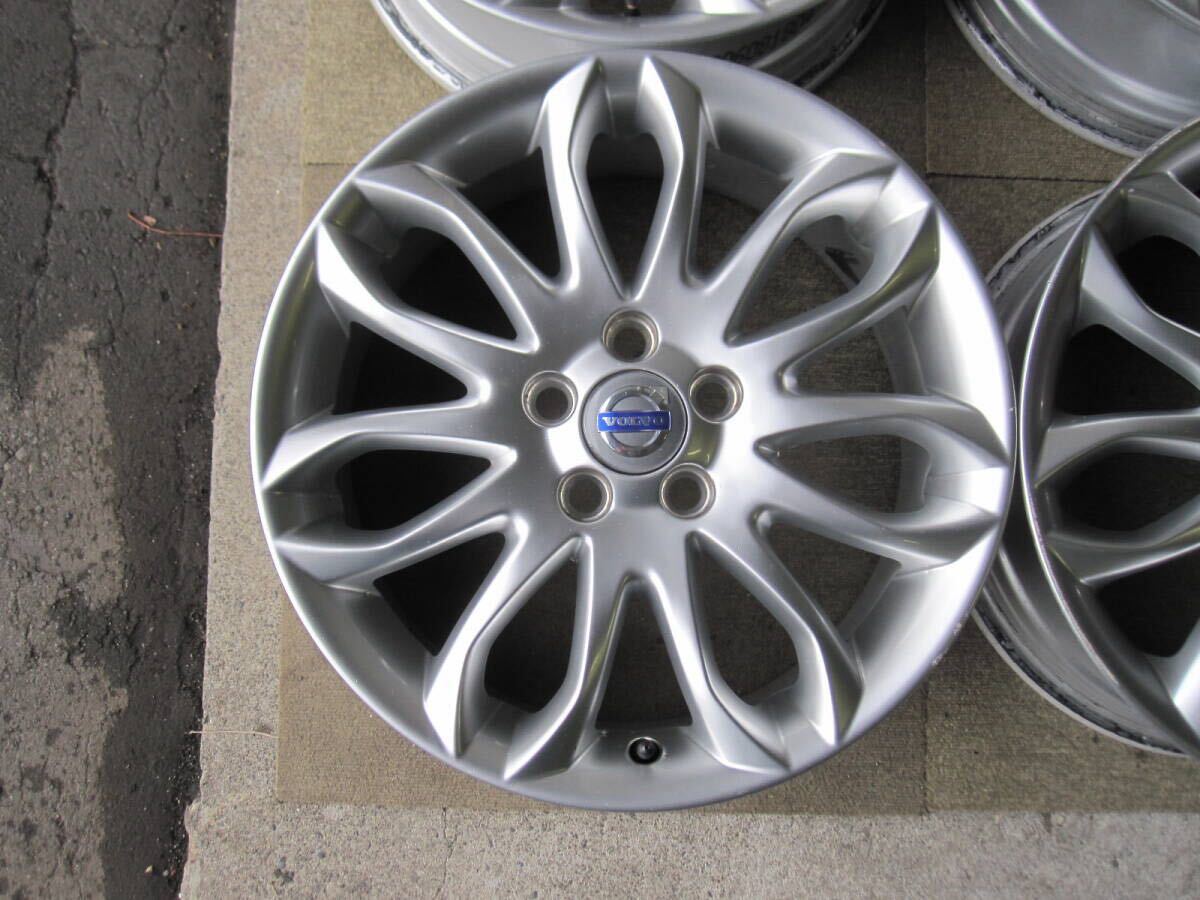 VOLVO ボルボ C30 純正 17インチ アルミホイール 17x7J +52.5 5H 108 ハブ径 63mm 品番 30647837 4本 札幌 手渡無料 _画像3